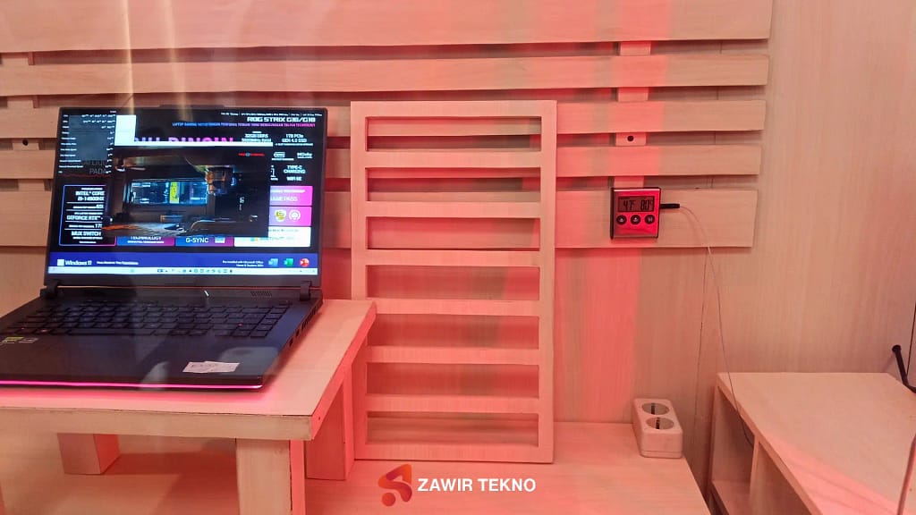 High Temperature Test Laptop ASUS