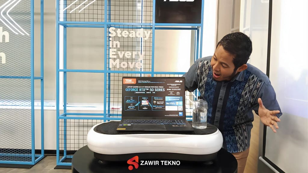 Vibration Test Laptop ASUS